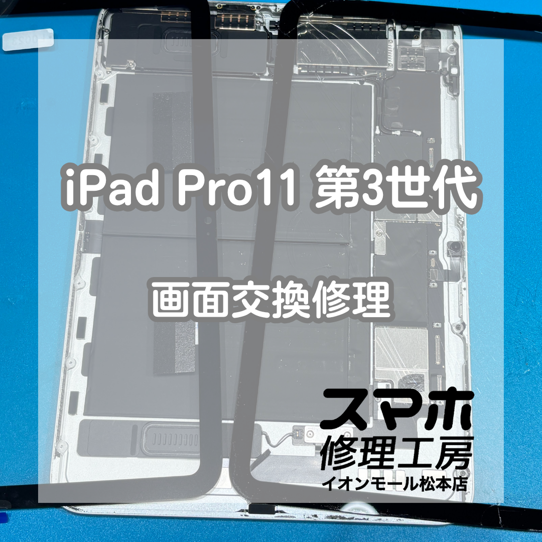 iPad Pro 11インチ（第3世代）の画面不良は画面交換で改善📱✨